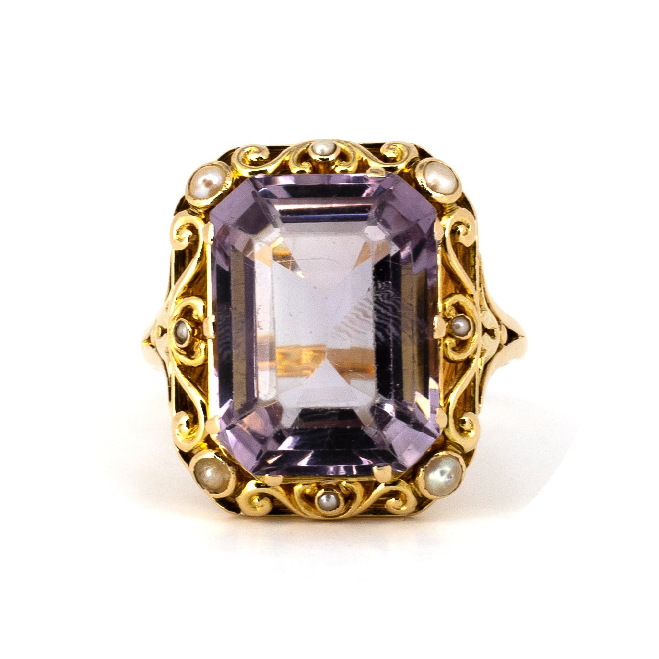 A.Tillander Pink Amethyst Ring