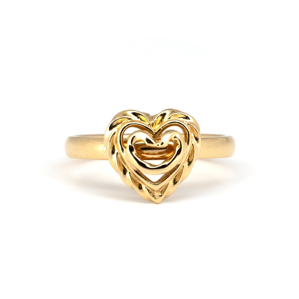 Kalevala "Talon sydän" Gold Ring