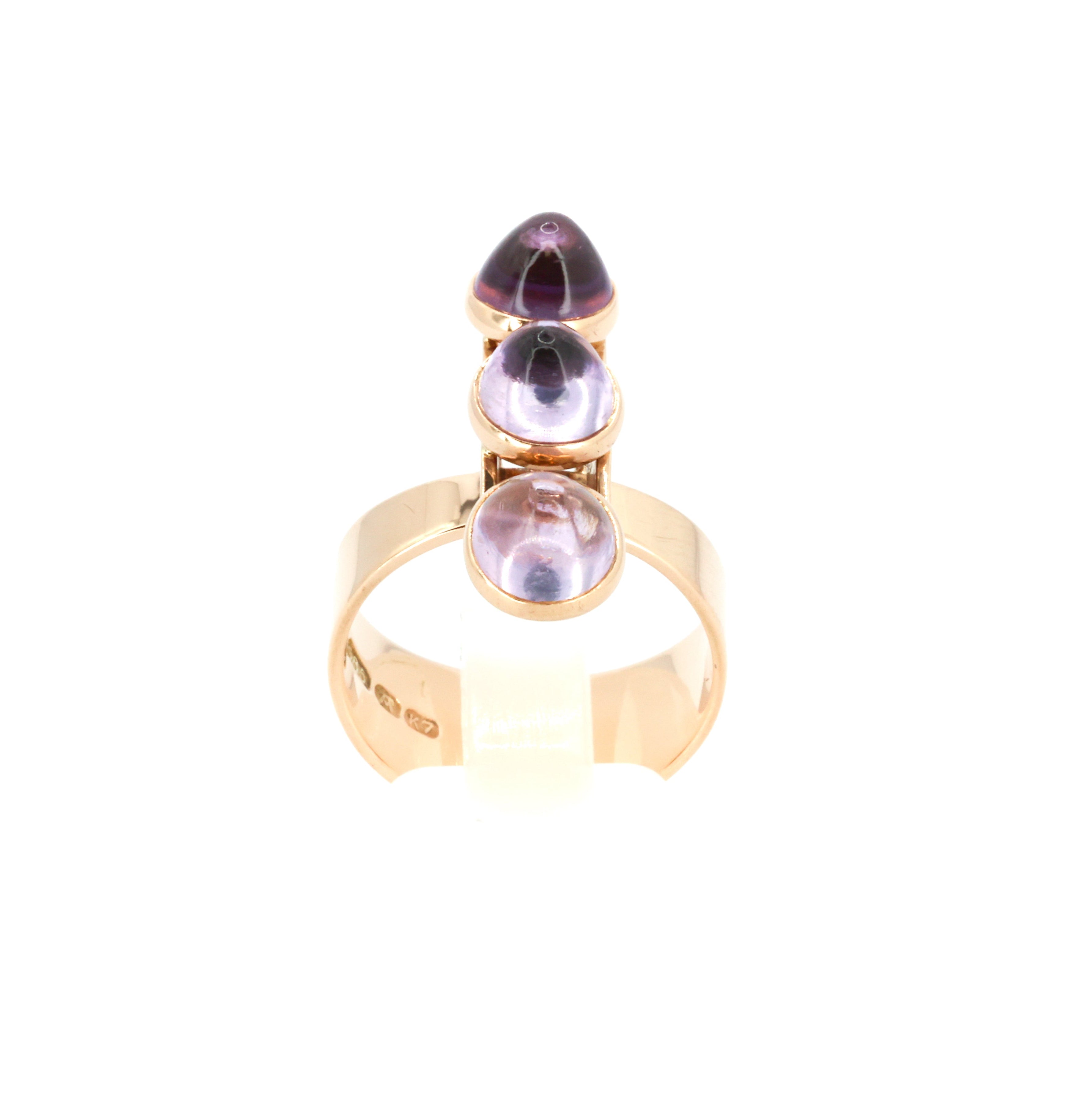 Amethyst Gold Ring