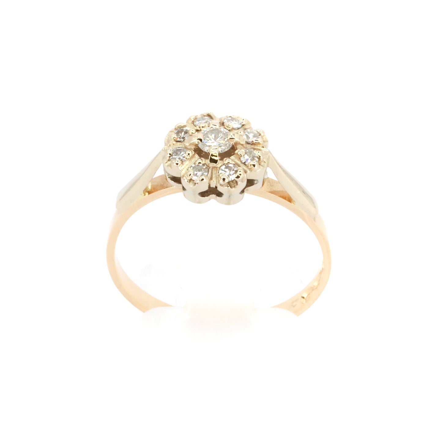 Flower Diamond Ring