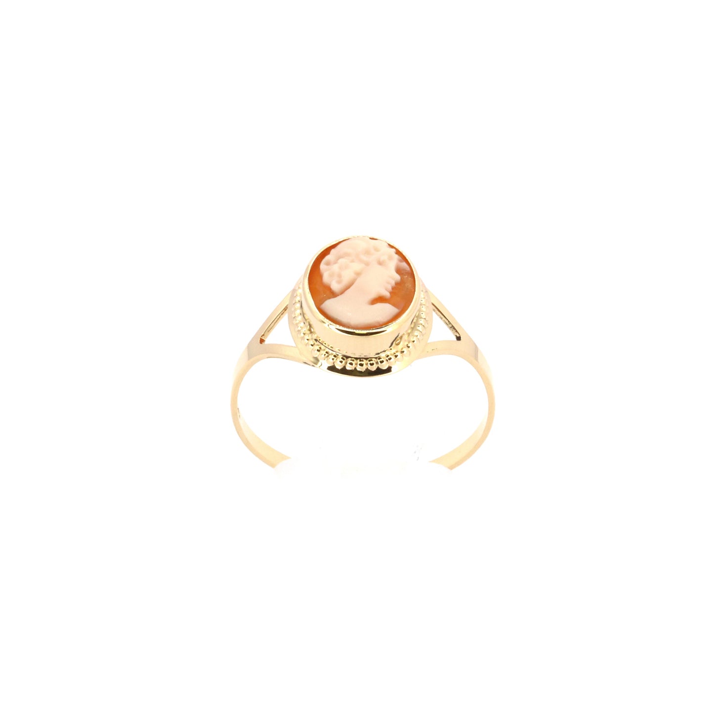 Cameo Vintage -kultasormus