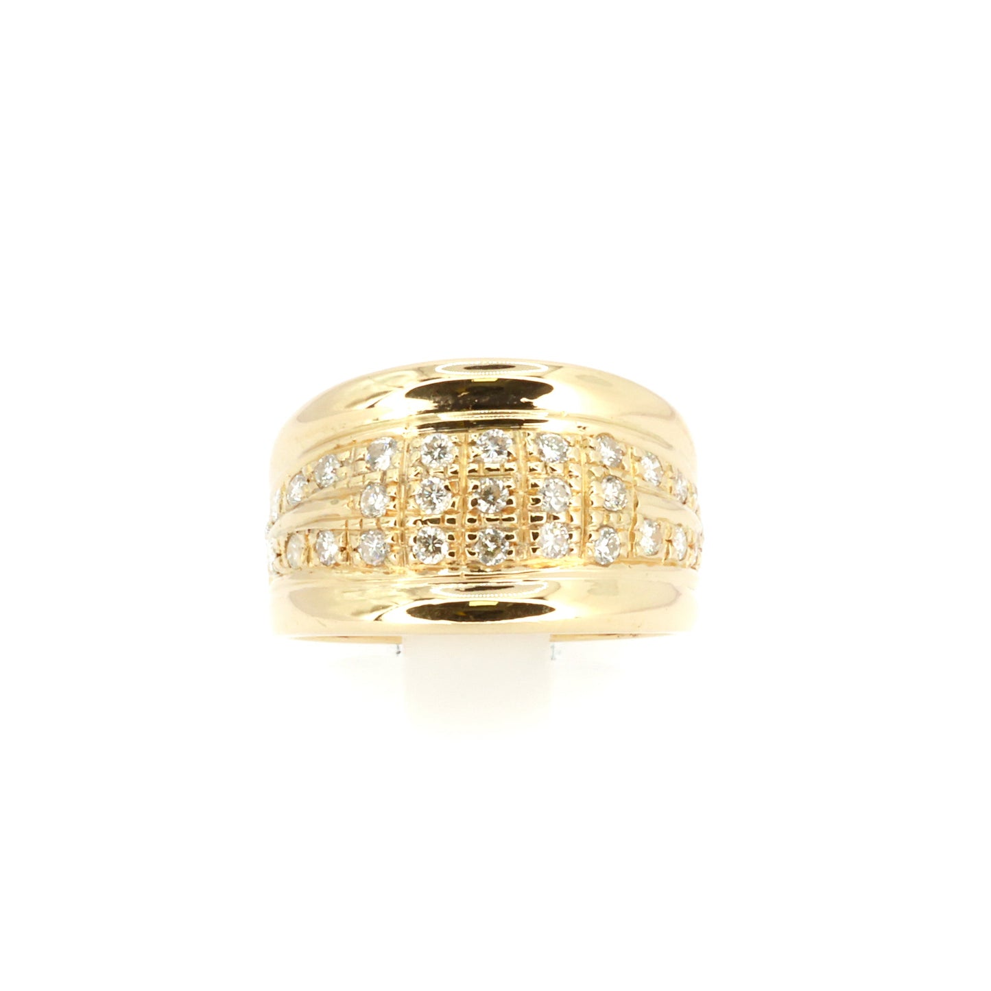 Diamond Gold Band Ring