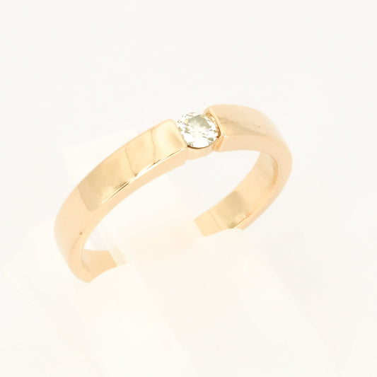 Stud Diamond Gold Ring