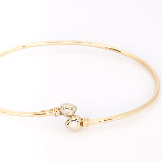 Gold bangle