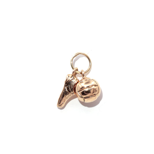 Football Gold Charm