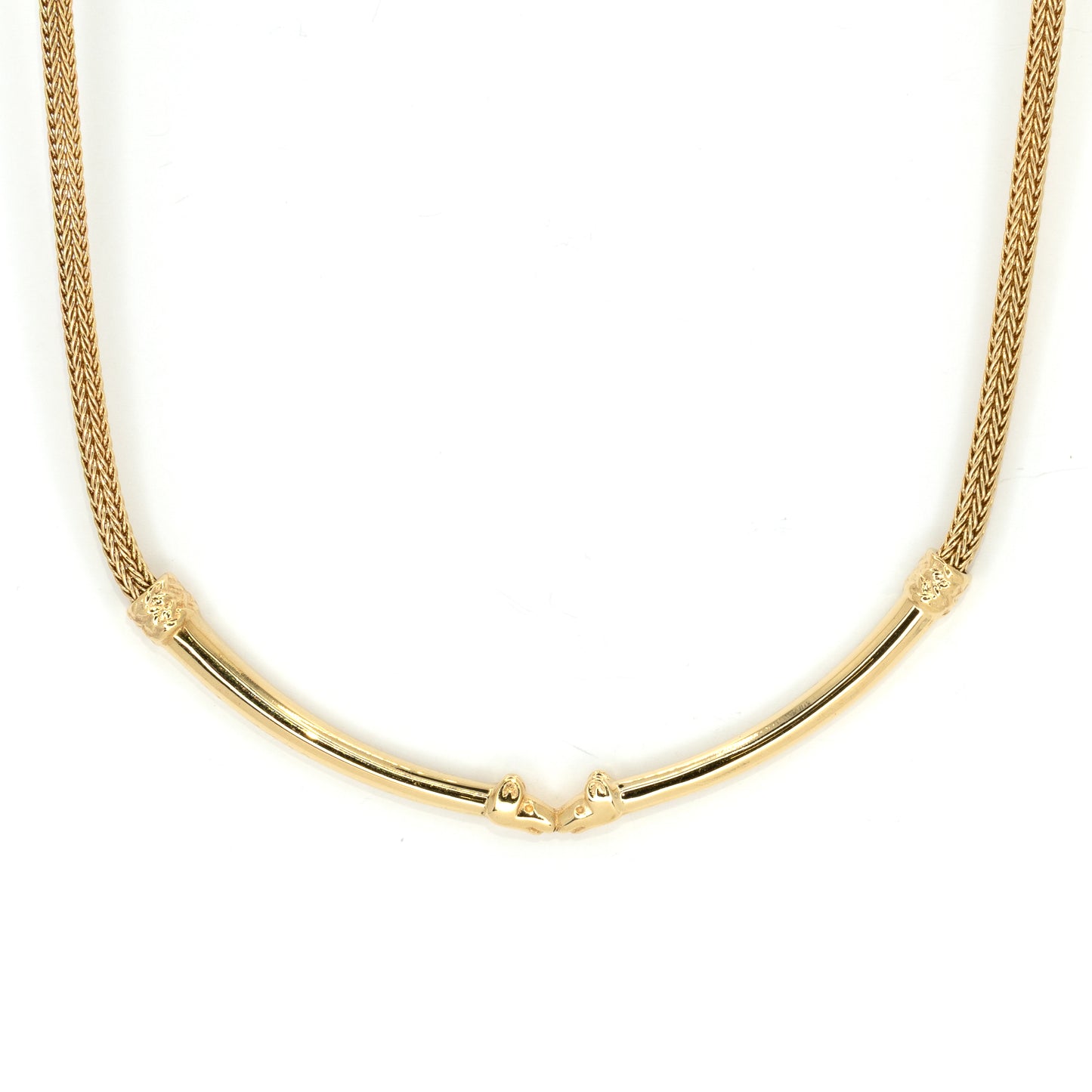 Kalevala "Hirvenpää" Gold Necklace