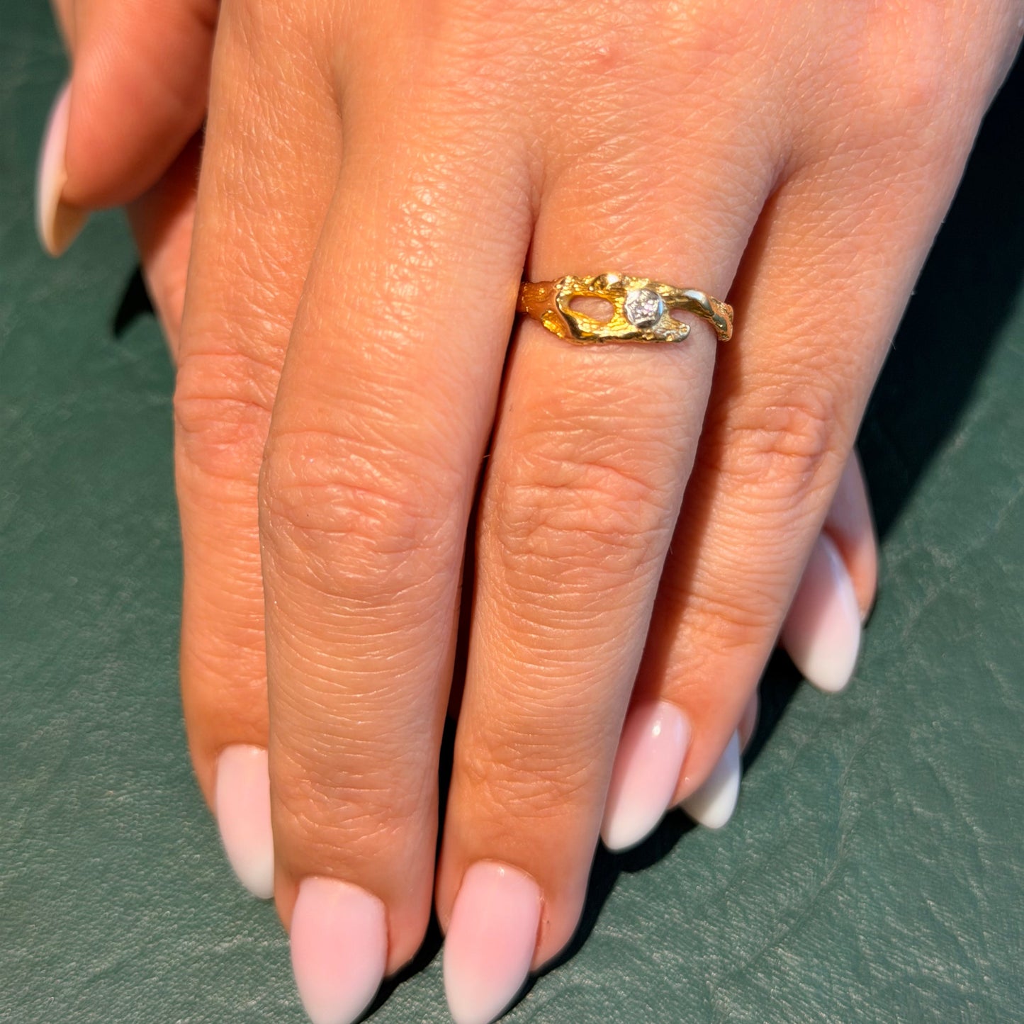 Lapponia Diamond "lampi" Gold Ring