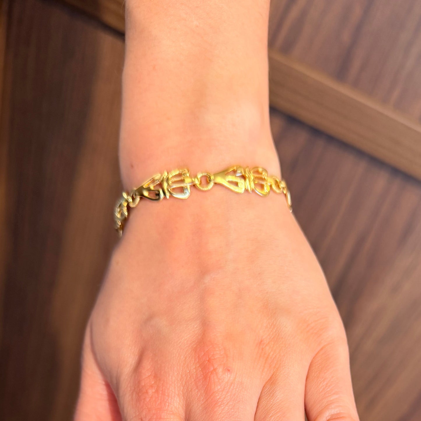 Kalevala "Sun Lion" Gold Bracelet