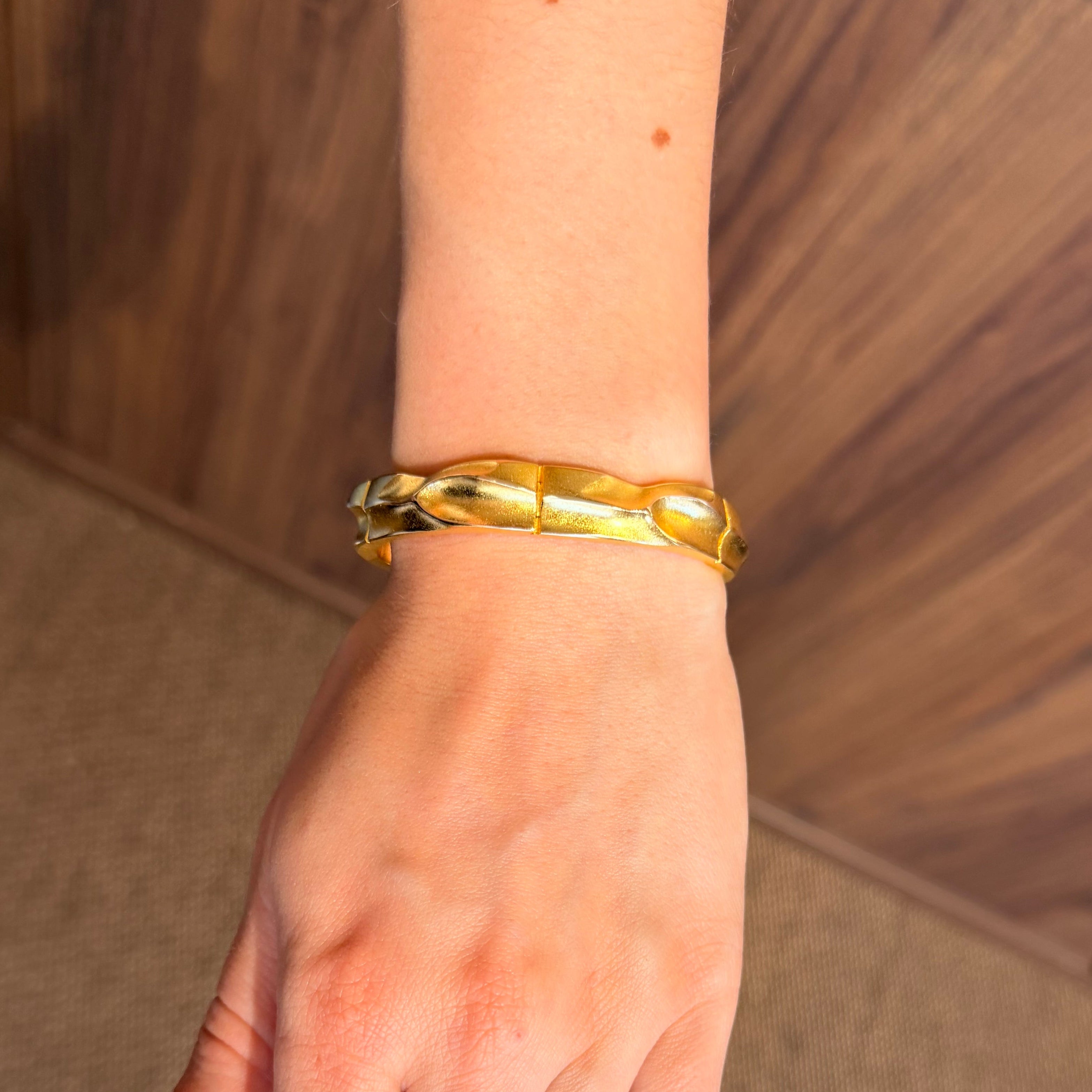 Lapponia Solid Gold Bracelet