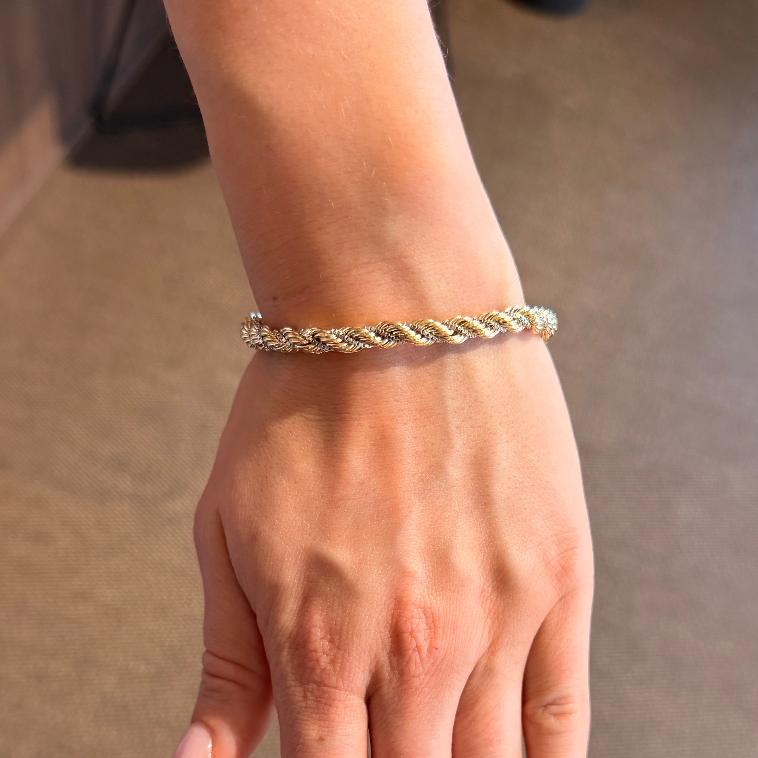 Bi-colour Cordell Bracelet