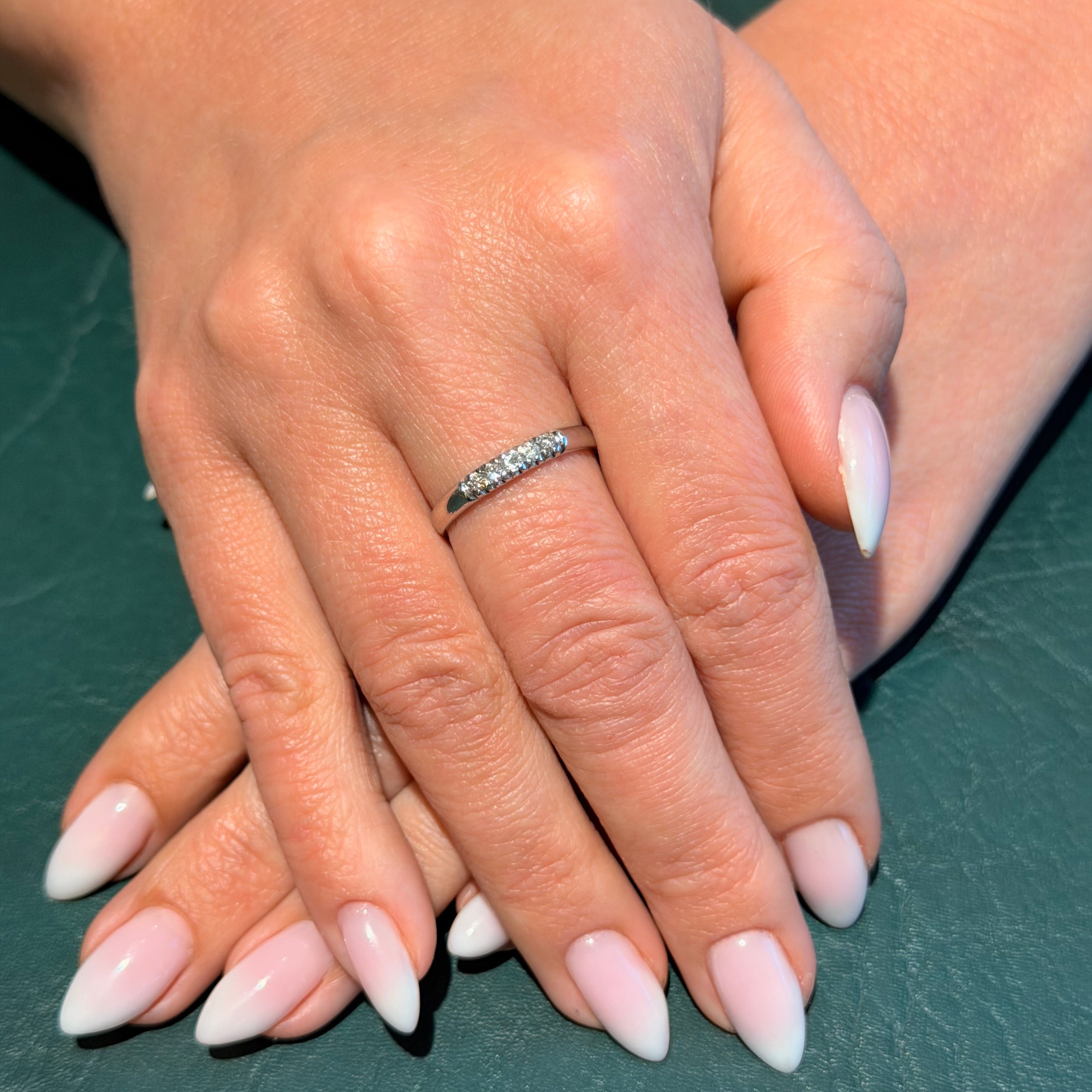 Diamond White Gold Ring