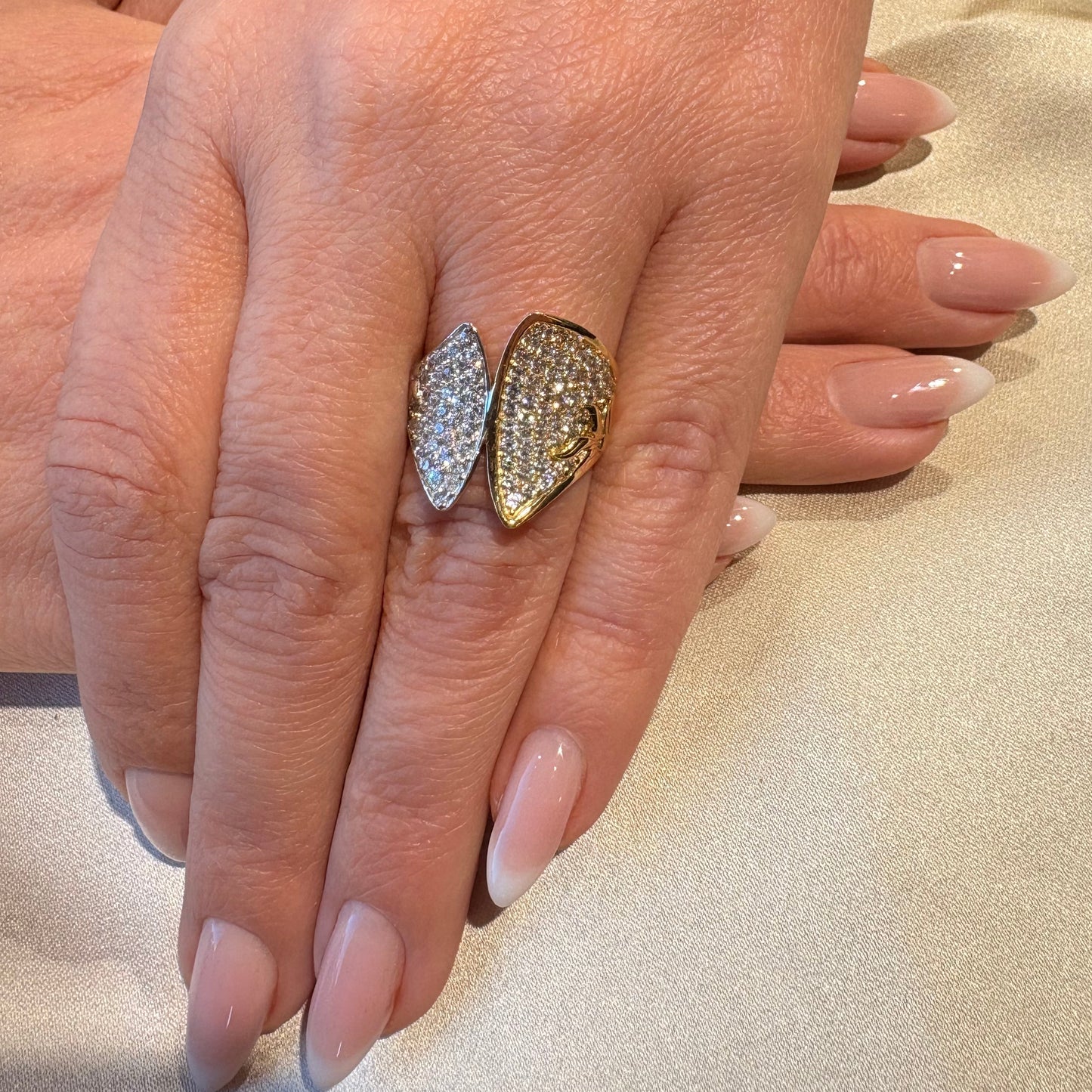 Fantasy Wing Gold Ring