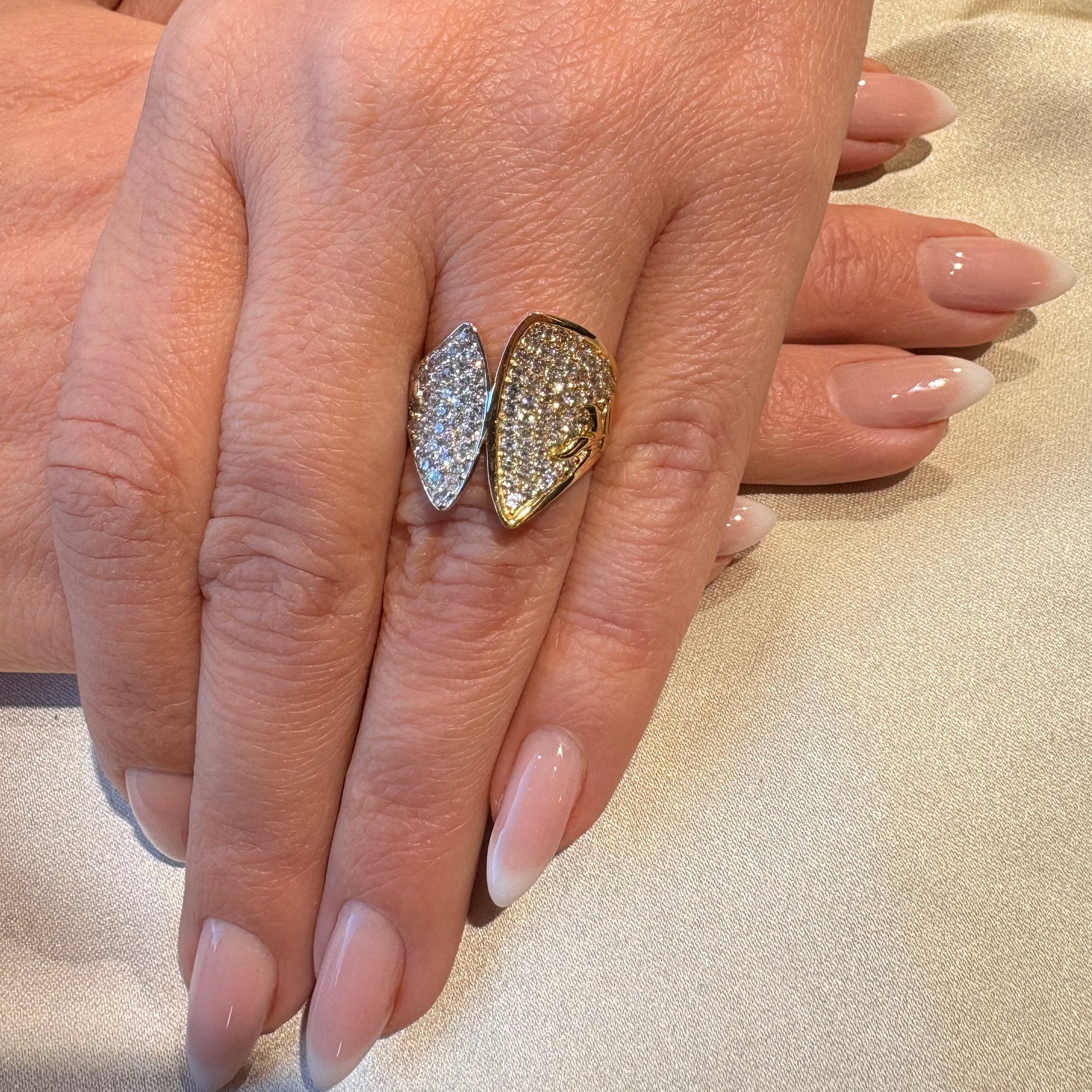 Fantasy Wing Gold Ring