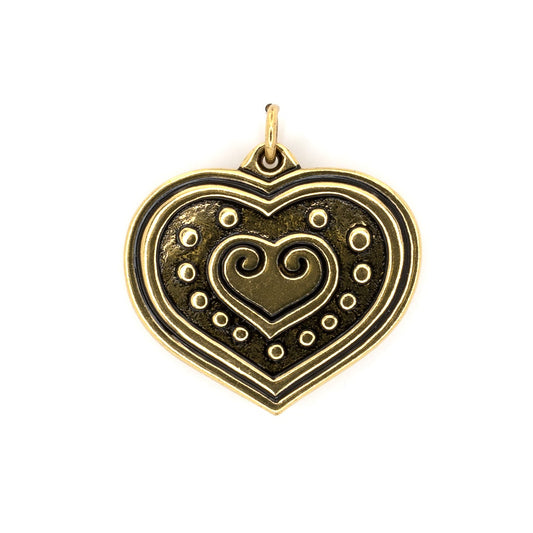 Kalevala Bronze "Euran-sydän" Pendant