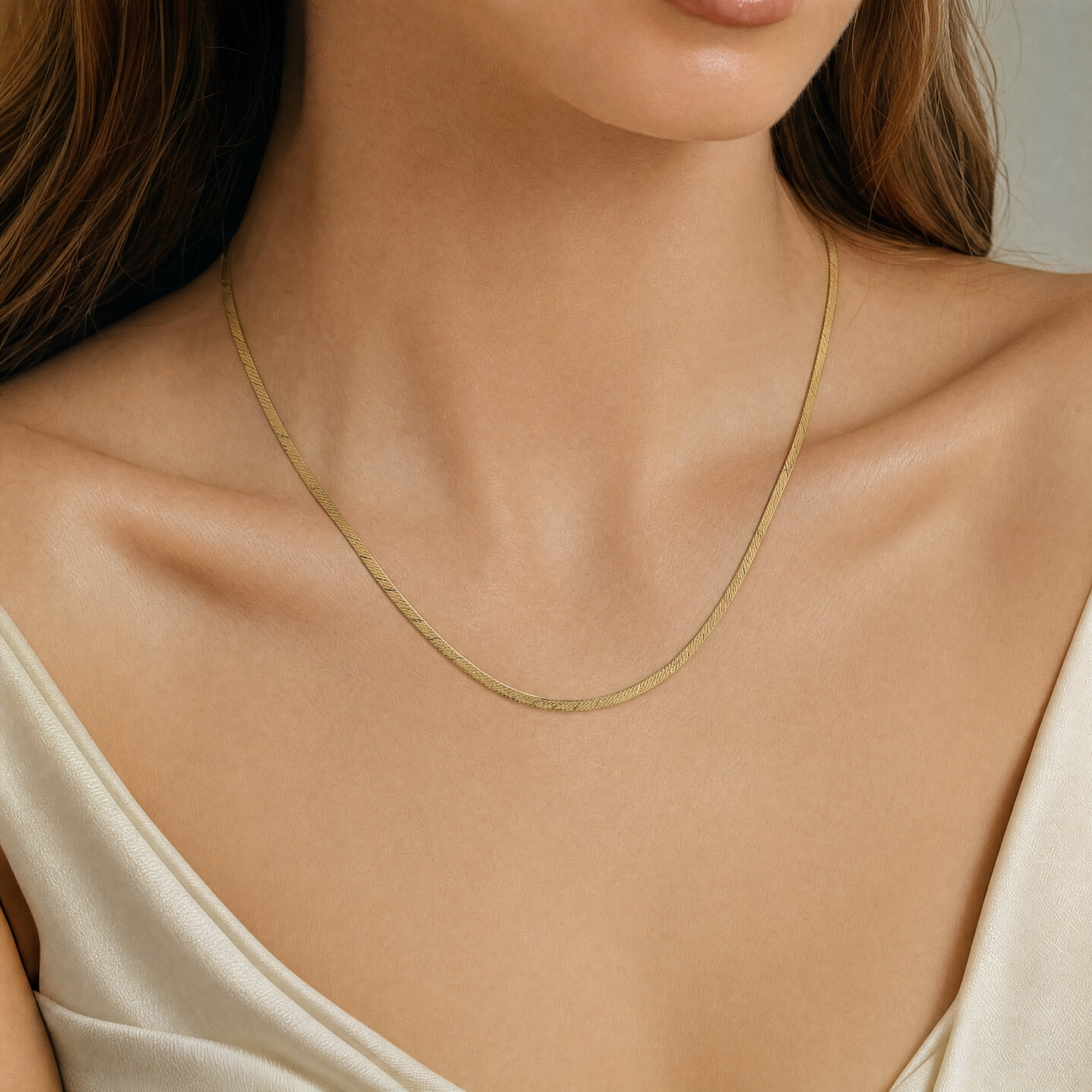 Yellow Gold Chain Necklace
