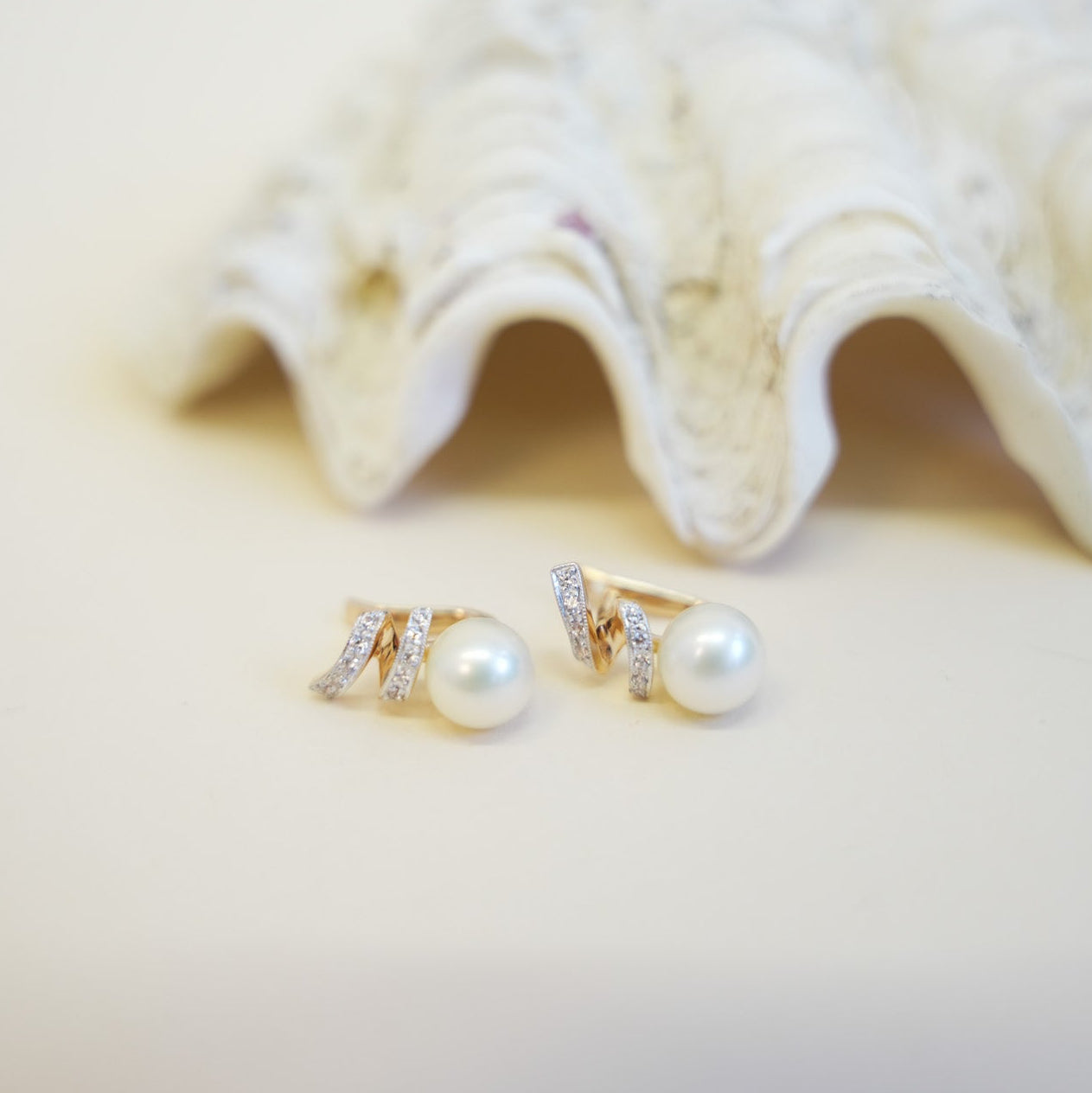 Pearl & Sparkle Bridal Earrings