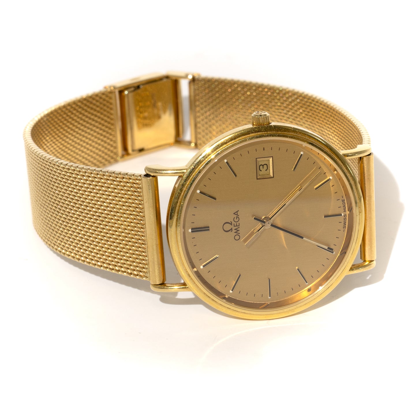 Solid Gold Vintage Omega Watch