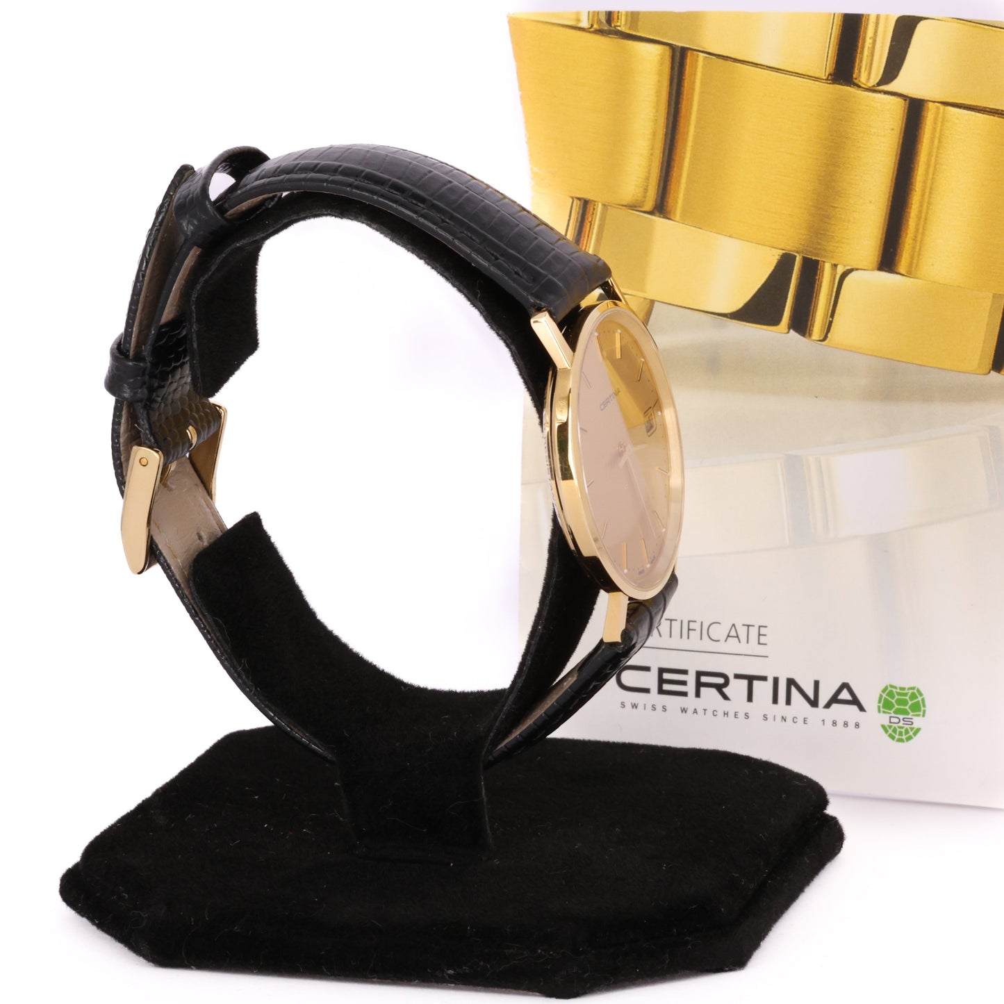 Certina-kultakello