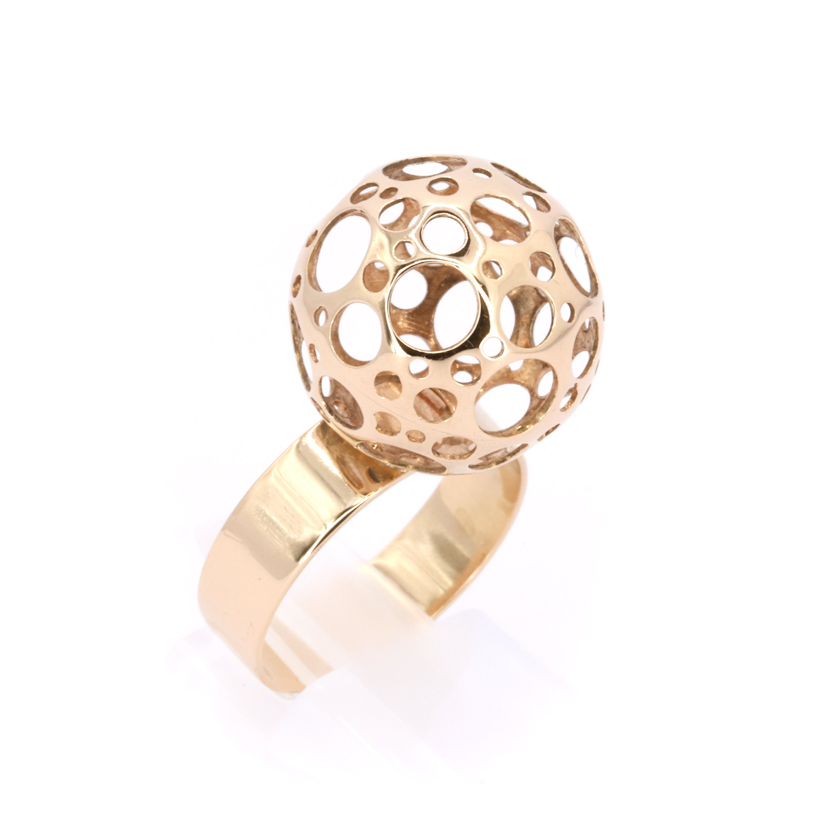 Ladybird by Liisa Vitali Gold Ring