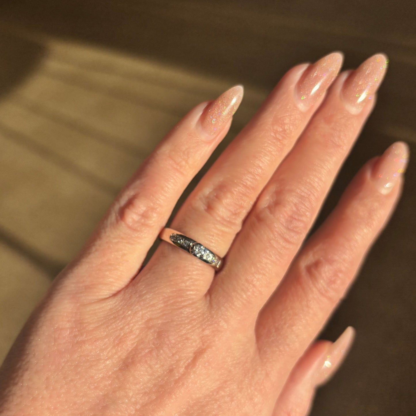 White Gold Diamond Ring