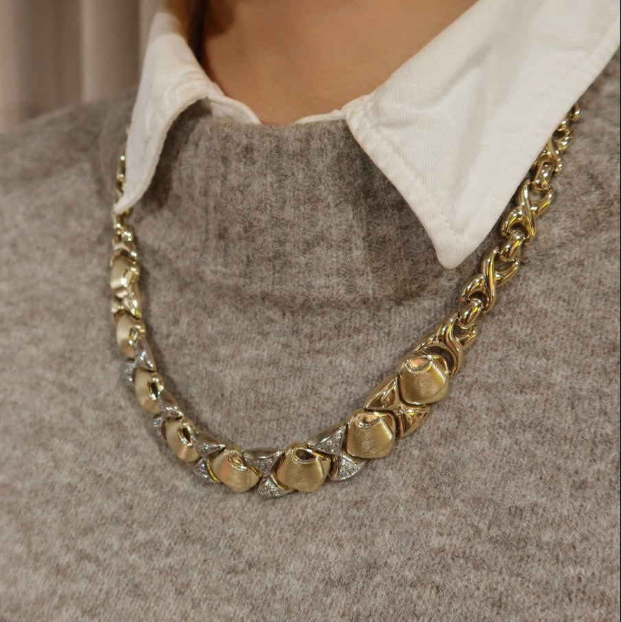 Kaulakoru kaksivärinen