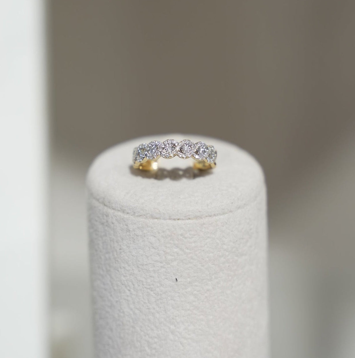 Diamond Braided Ring