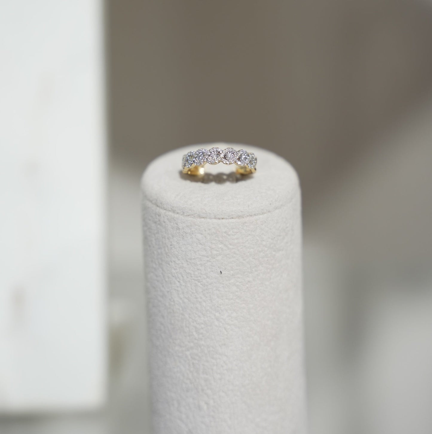 Diamond Braided Ring