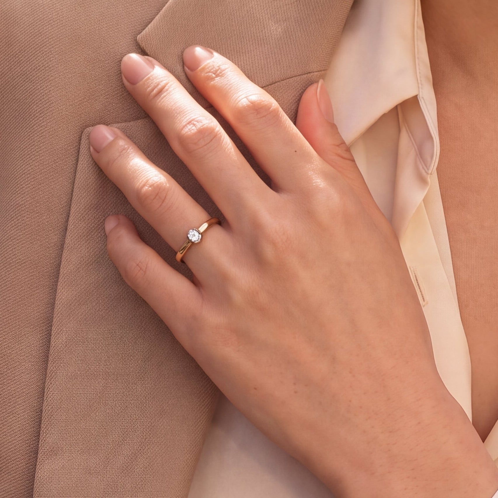 Yellow Gold Diamond Ring