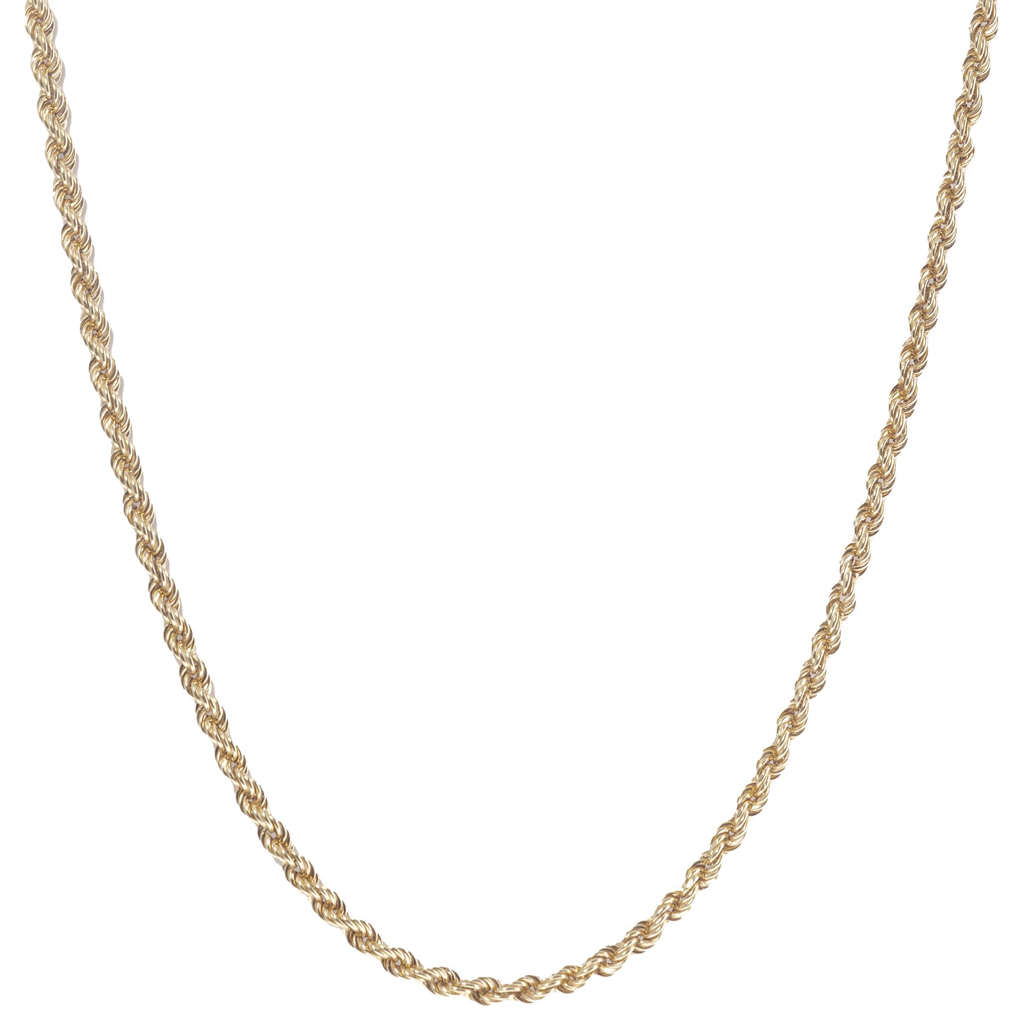 Gold Cordell aka Rope Necklace