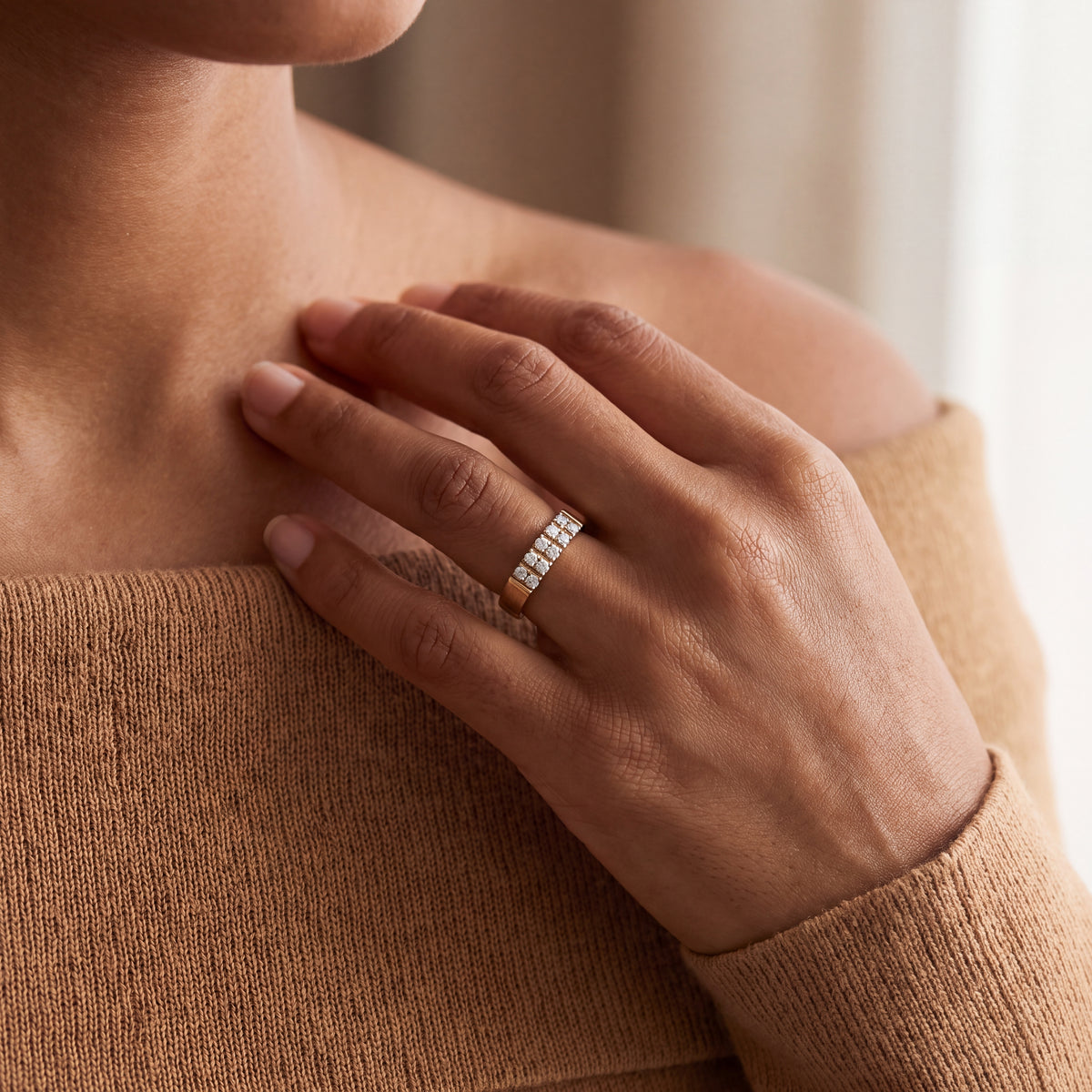 Yellow Gold Diamond Ring