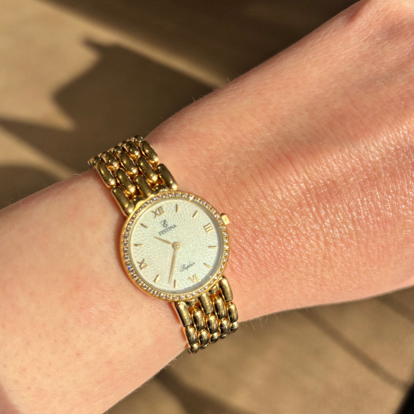 Festina naisten kulta- ja timanttikello