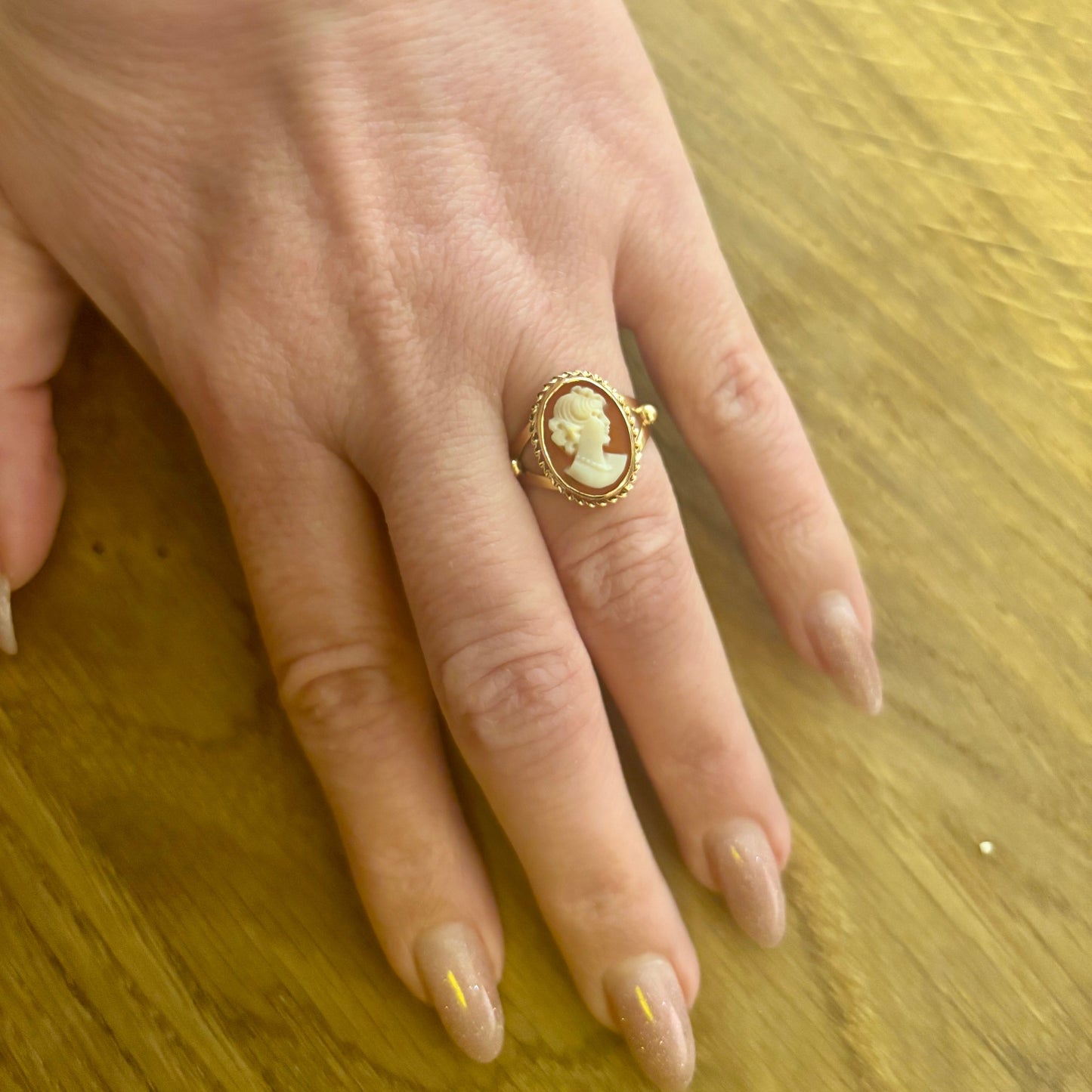 Cameo Vintage Ring