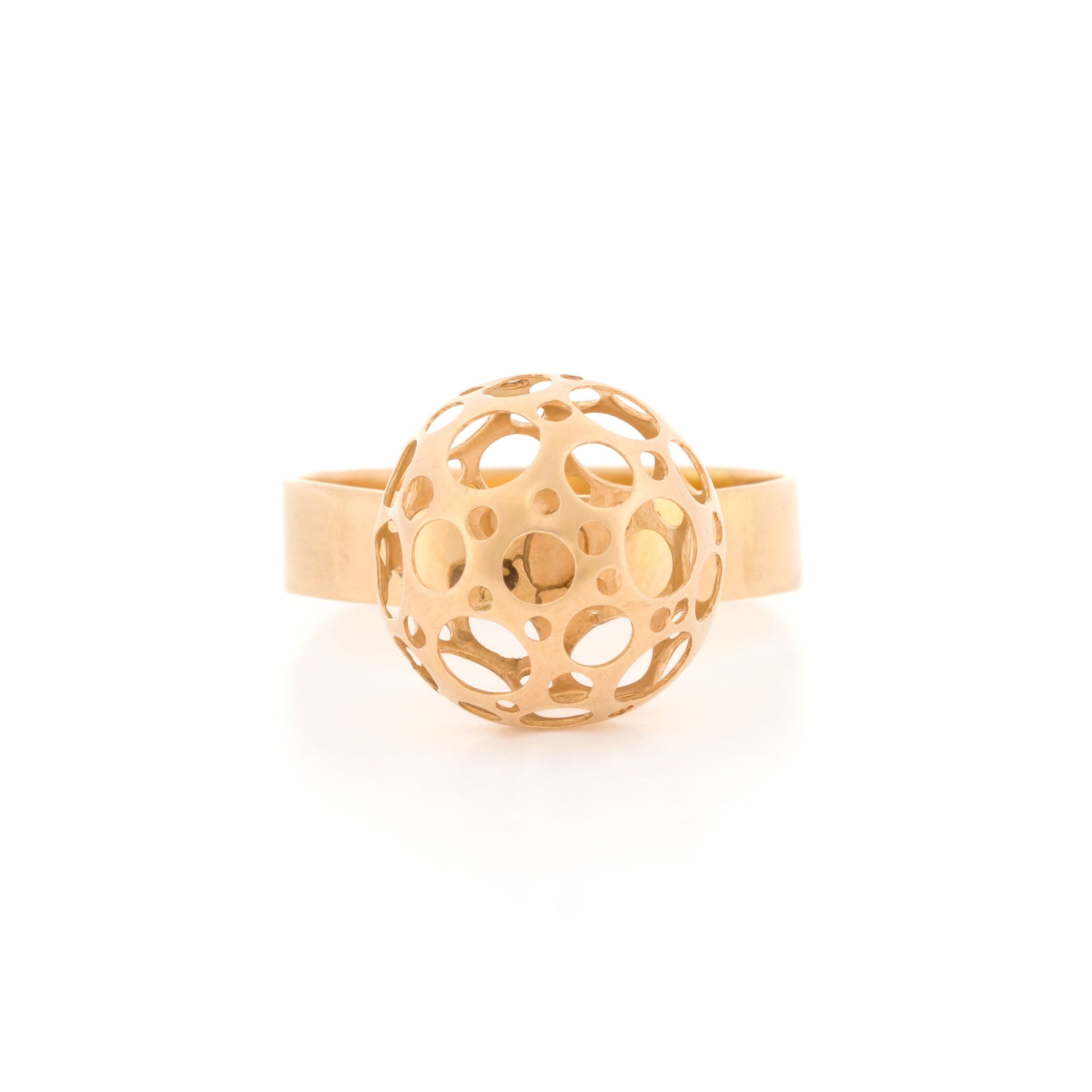 Liisa Vitali Ladybird Yellow Gold Ring