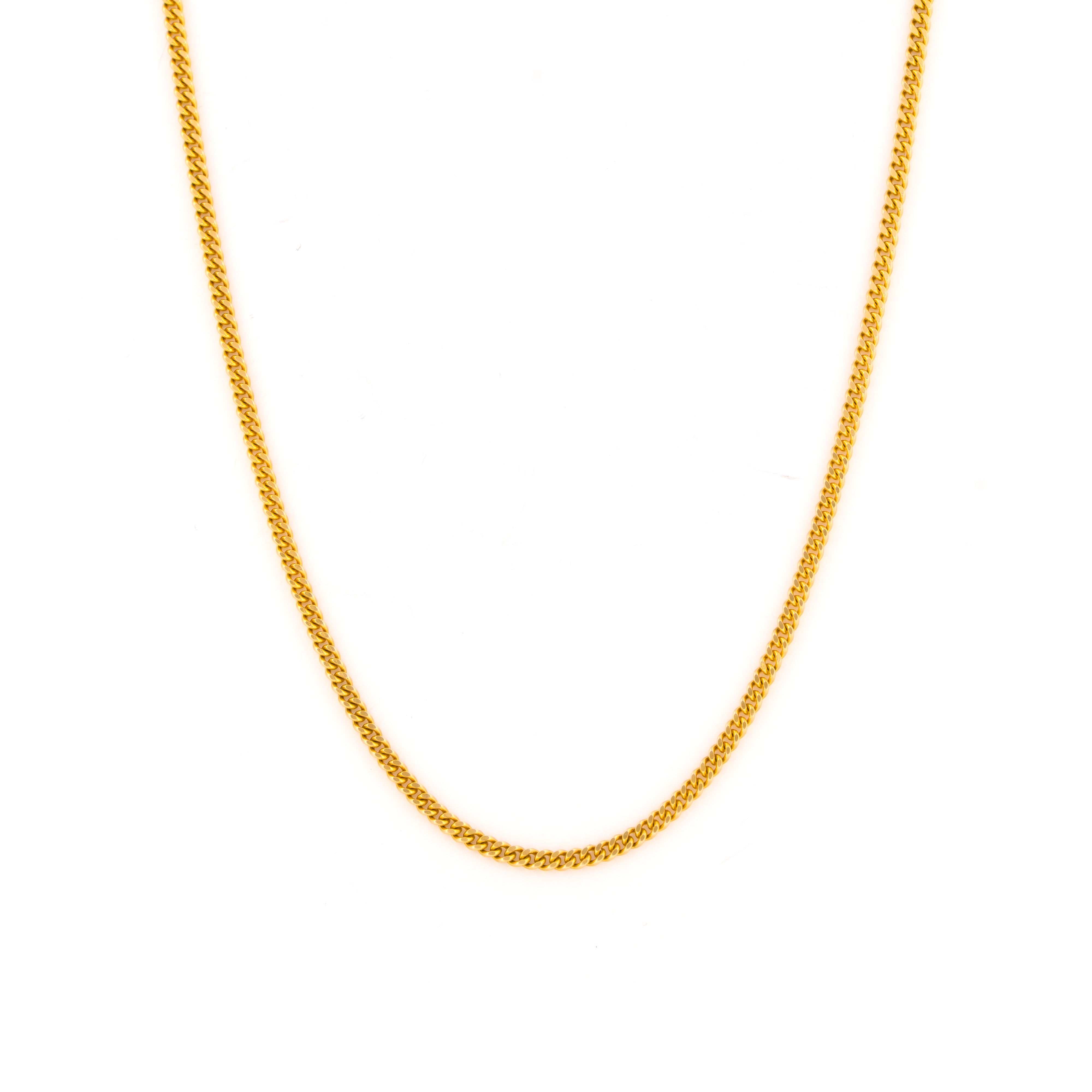 Yellow Gold Chain Necklace