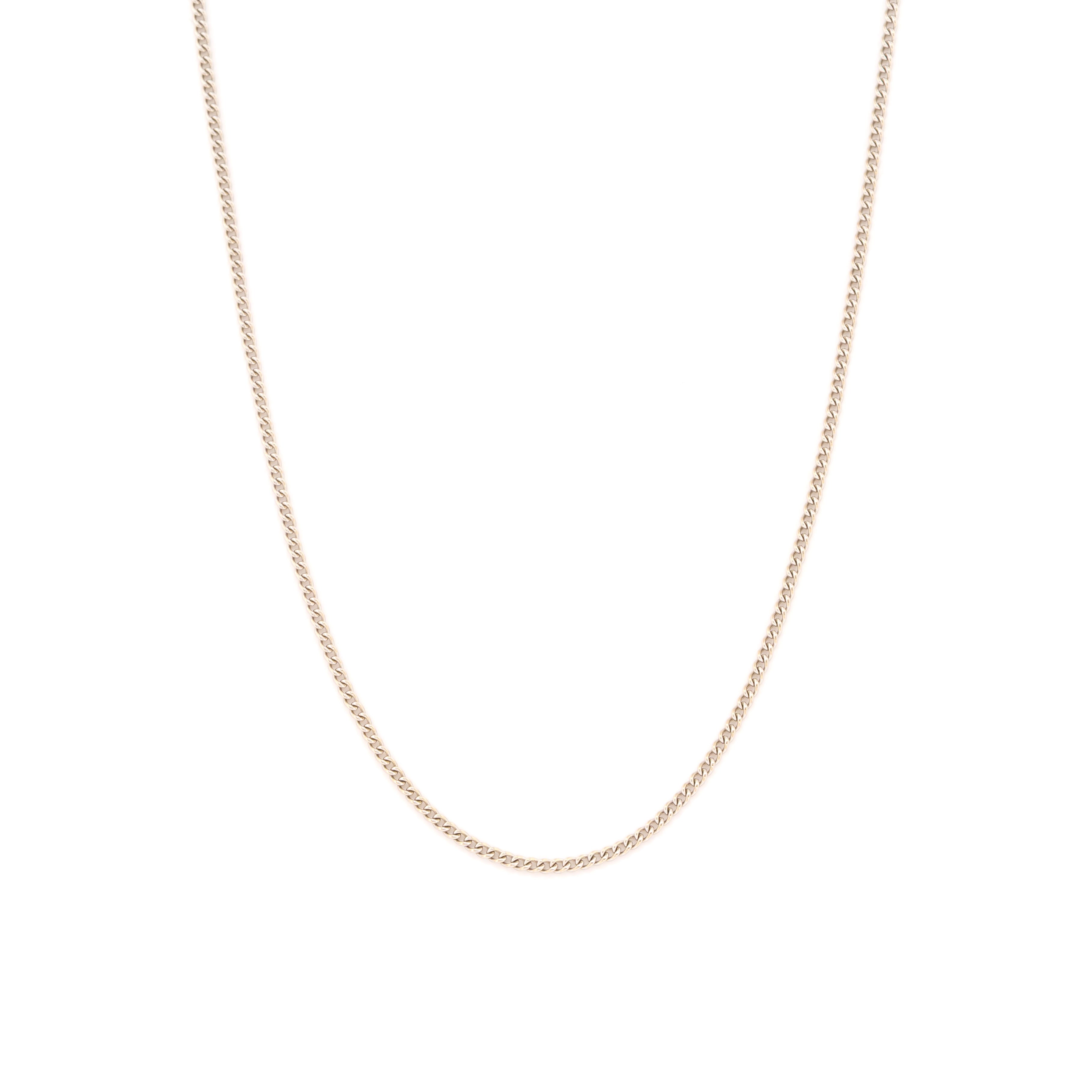 White Gold Chain Necklace