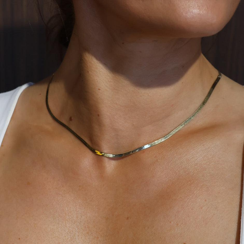 Yellow Gold Chain Necklace