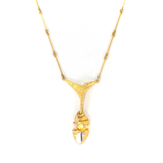 Lapponia "Kaira" Gold Necklace