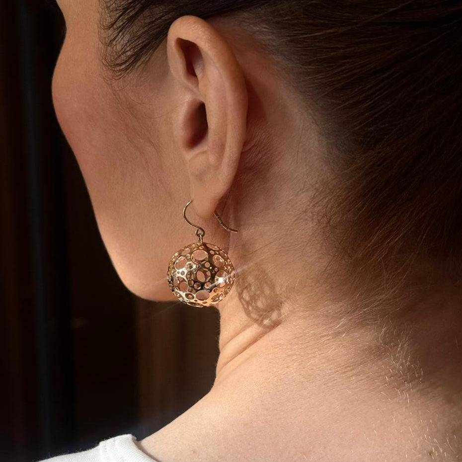 Liisa Vitali XL "Ladybird" Earrings