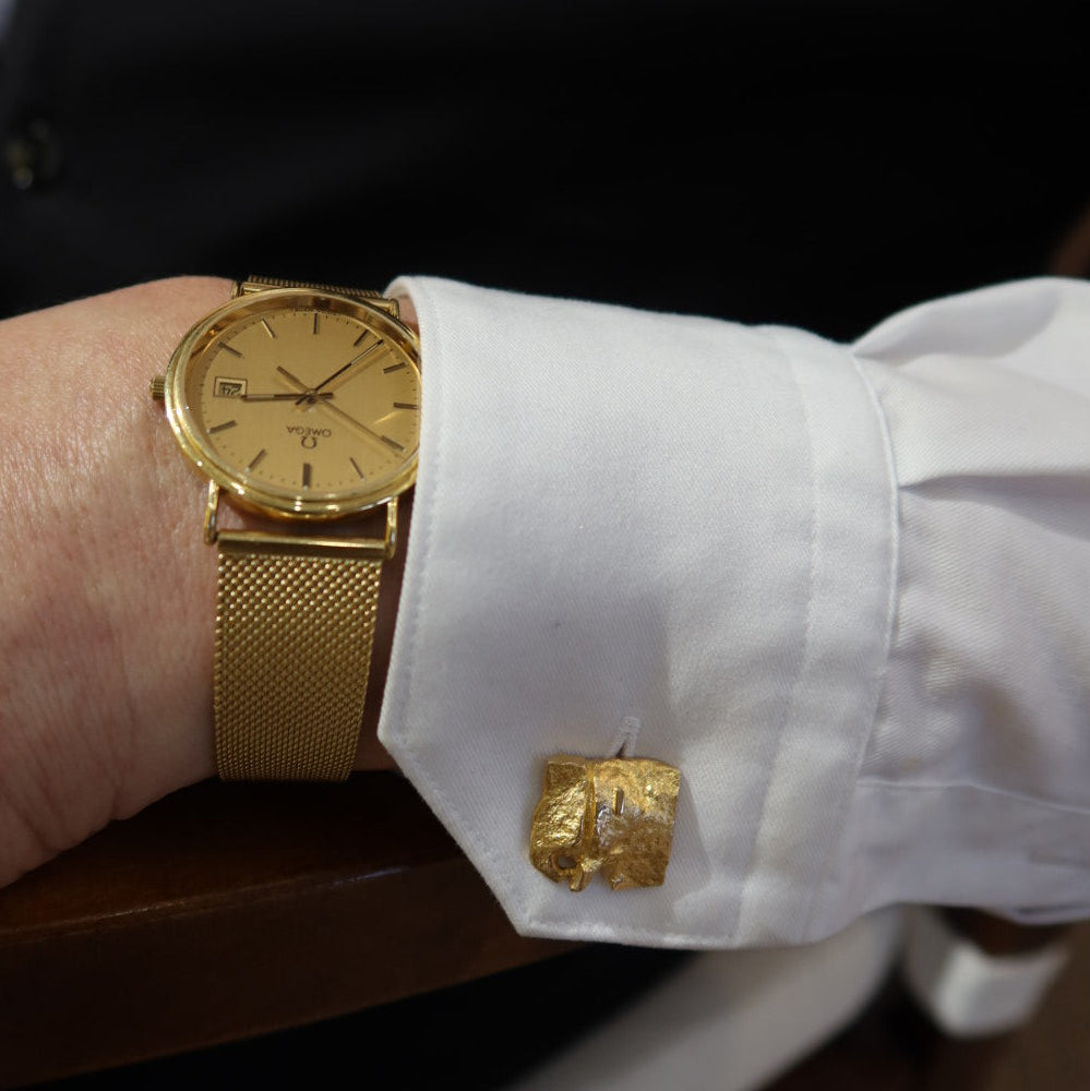 Solid Gold Vintage Omega Watch