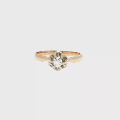 Yellow Gold Diamond Ring