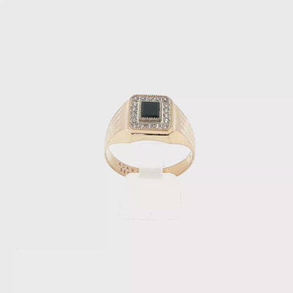 Yellow Gold Signet Ring