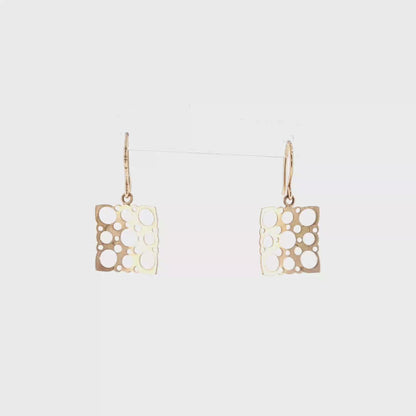 Liisa Vitali Lace Yellow Gold Earrings