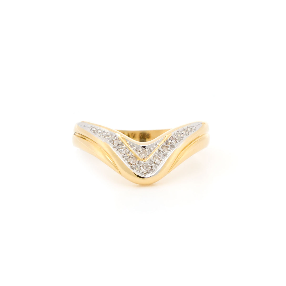 Yellow Gold Diamond Ring
