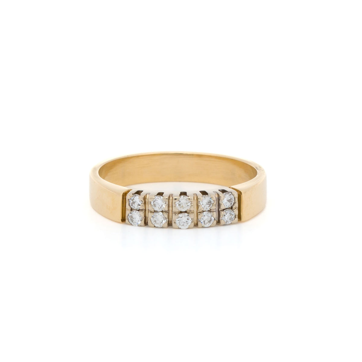 Yellow Gold Diamond Ring