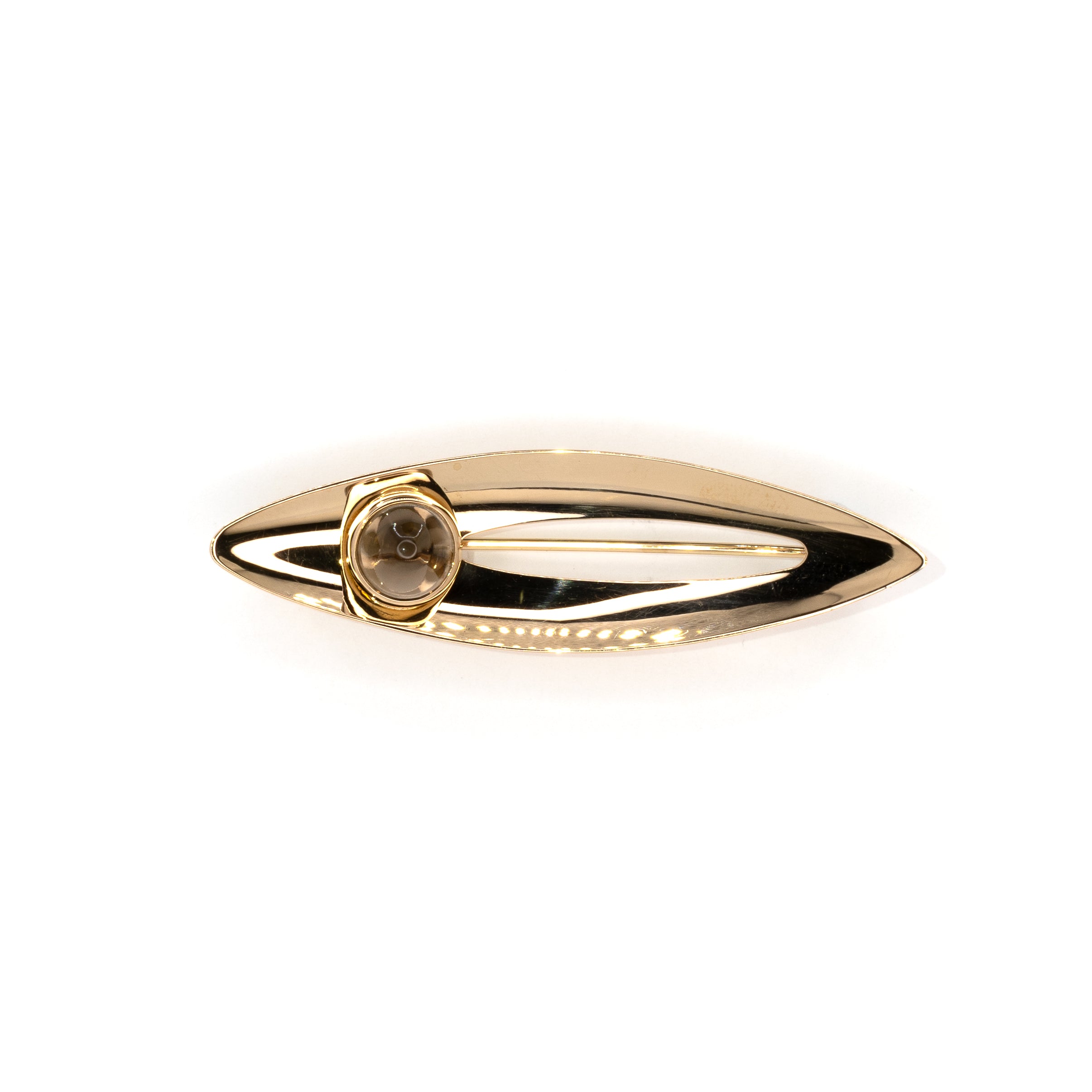 Gem Gold Brooch